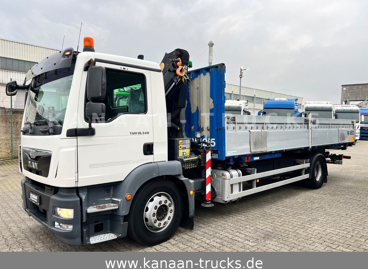 MAN TGM 18.340 LL BDF PK9002 Pritsche EURO6 - Kamion me vinç: foto 3 MAN TGM 18.340 LL BDF PK9002 Pritsche EURO6 - Kamion me vinç: foto 3