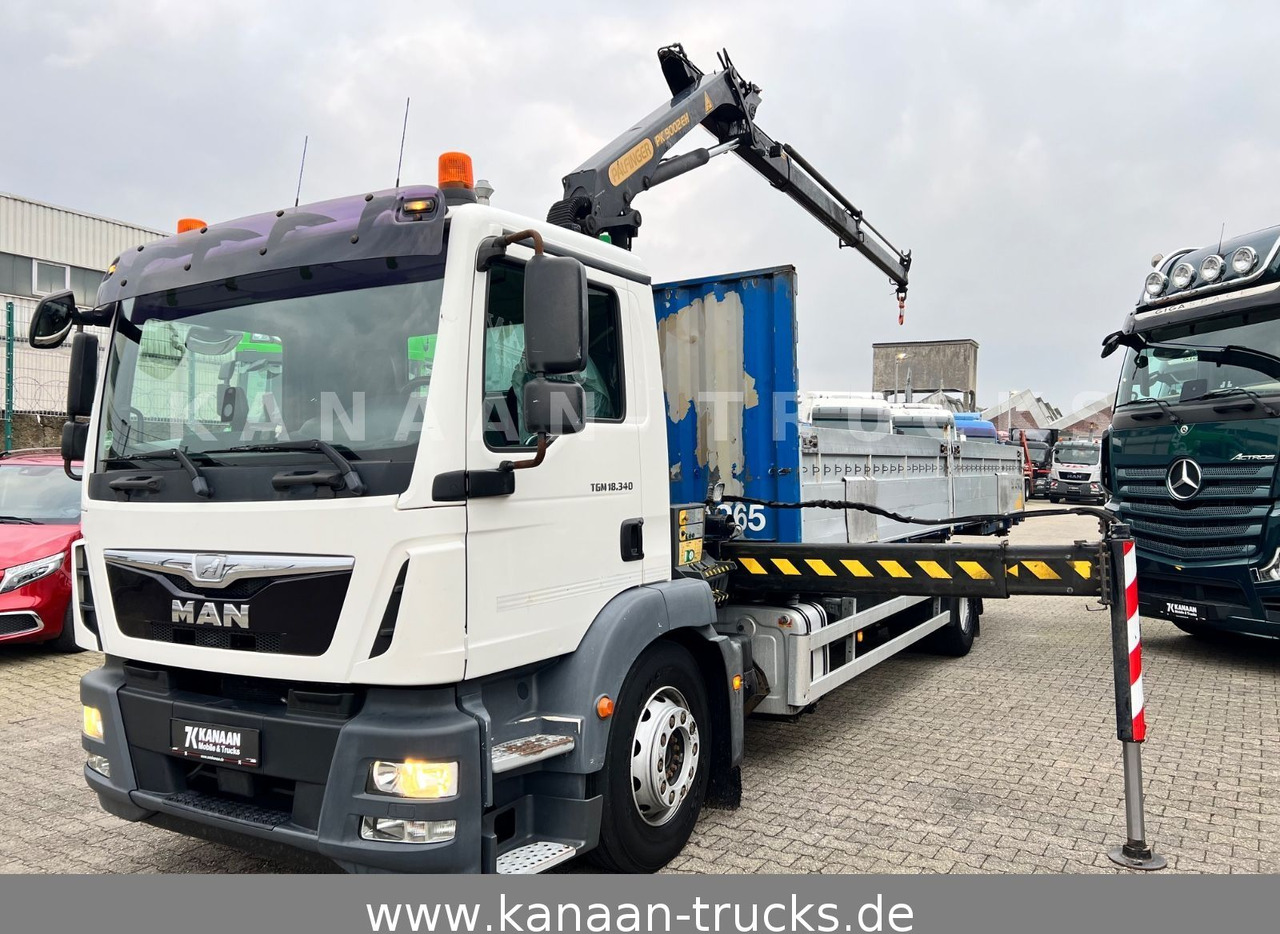 MAN TGM 18.340 LL BDF PK9002 Pritsche EURO6 - Kamion me vinç: foto 4 MAN TGM 18.340 LL BDF PK9002 Pritsche EURO6 - Kamion me vinç: foto 4