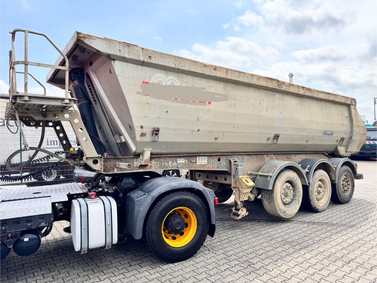 Menci SA700R Kipper Mulde 27m³ Lift Stahl Stück - Gjysmë rimorkio vetëshkarkuese: foto 3 Menci SA700R Kipper Mulde 27m³ Lift Stahl Stück - Gjysmë rimorkio vetëshkarkuese: foto 3