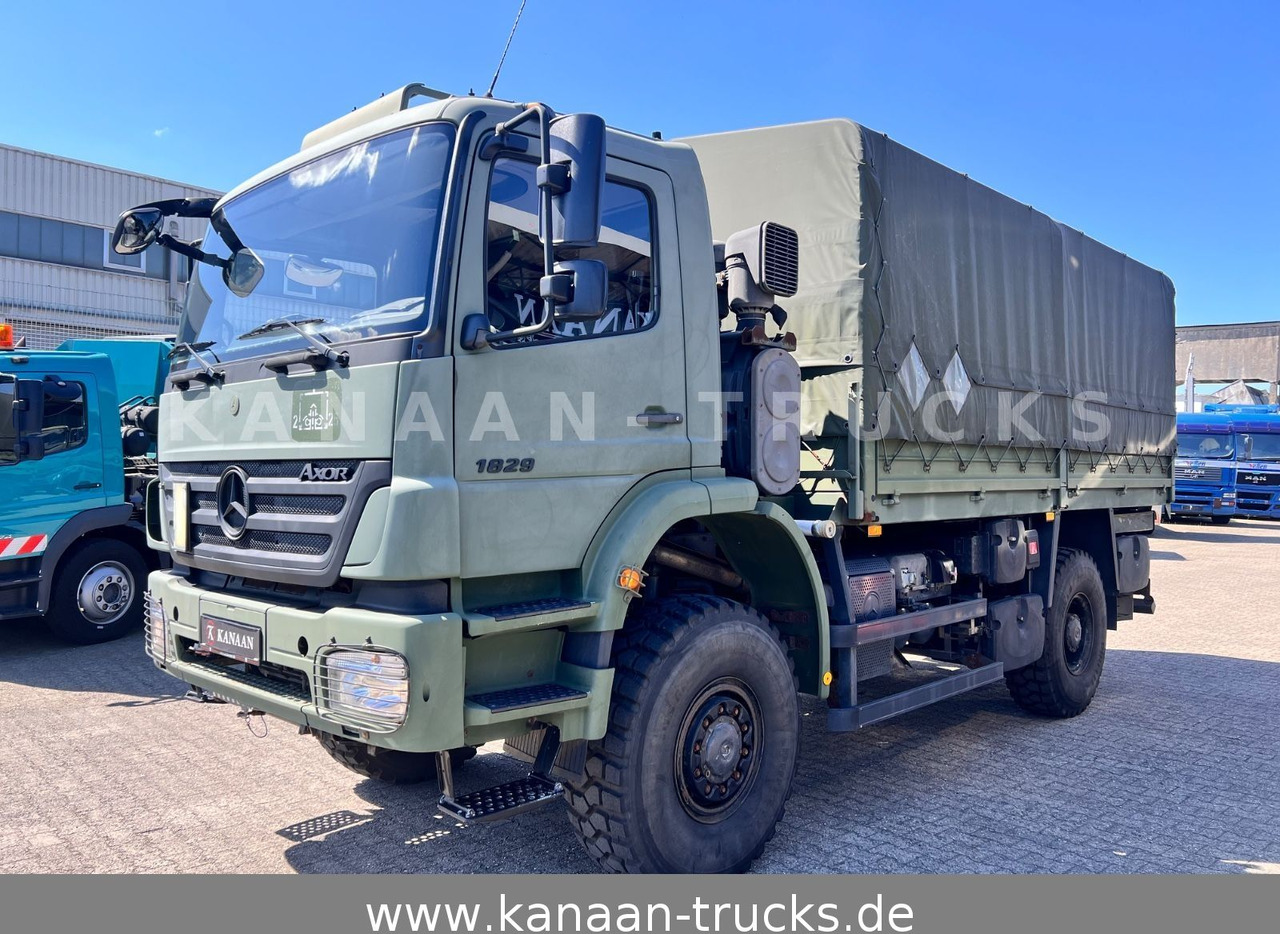 Mercedes-Benz 1829 A Axor 4x4 EX- 31 TKM Camper Expedi - Kamion me tendë: foto 3 Mercedes-Benz 1829 A Axor 4x4 EX- 31 TKM Camper Expedi - Kamion me tendë: foto 3
