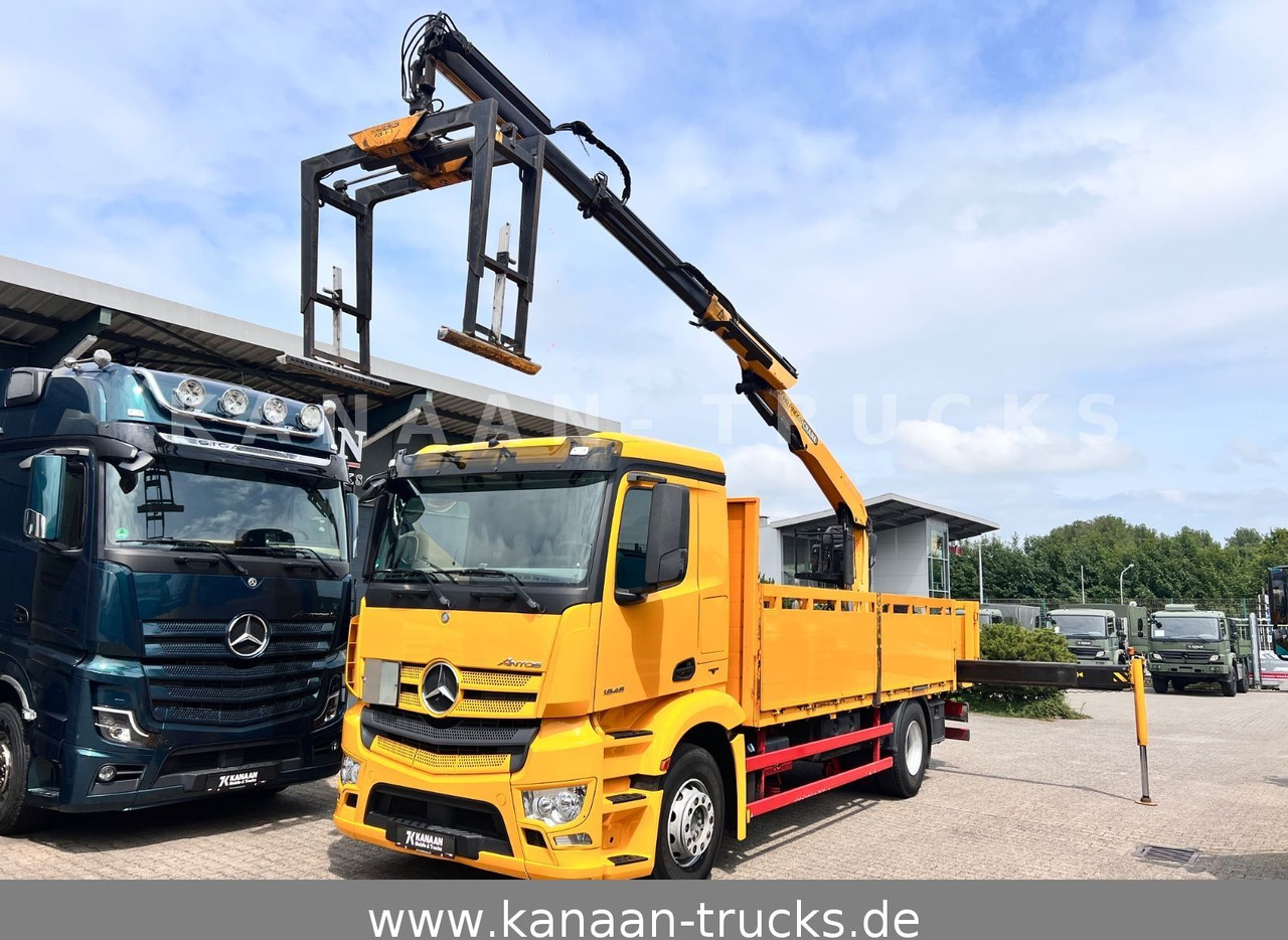 Mercedes-Benz 1845 Antos 4x2 Baustoffkran Palfinger 21001L - Kamion me vinç: foto 3 Mercedes-Benz 1845 Antos 4x2 Baustoffkran Palfinger 21001L - Kamion me vinç: foto 3