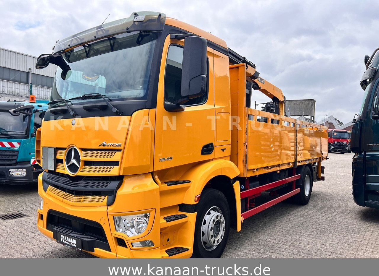 Mercedes-Benz 1845 Antos 4x2 Baustoffkran Palfinger 21001L - Kamion me vinç: foto 2 Mercedes-Benz 1845 Antos 4x2 Baustoffkran Palfinger 21001L - Kamion me vinç: foto 2