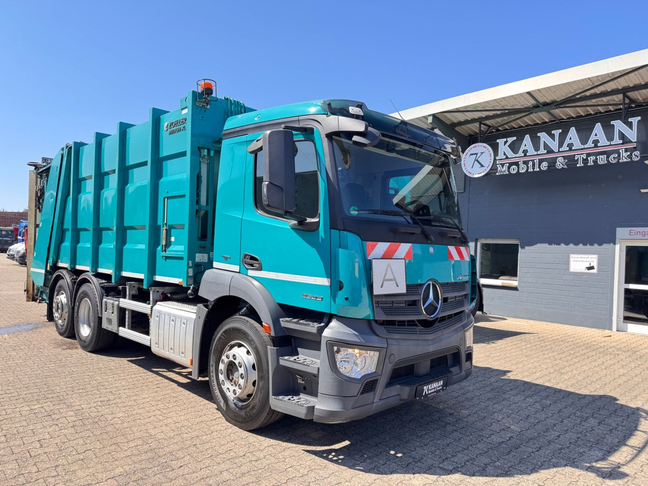 Mercedes-Benz 2533 Antos Müllwagen Zöller ATM bei 90Tkm - Kamion mbeturinash: foto 1 Mercedes-Benz 2533 Antos Müllwagen Zöller ATM bei 90Tkm - Kamion mbeturinash: foto 1