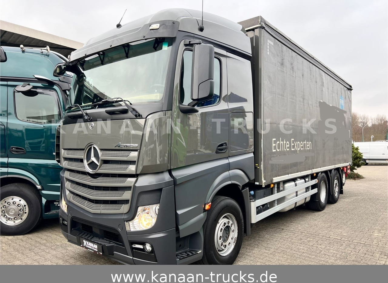 Mercedes-Benz 2548 Actros 6x2 Pritsche Moffet Mitnahme stapler - Kamion me vinç: foto 2 Mercedes-Benz 2548 Actros 6x2 Pritsche Moffet Mitnahme stapler - Kamion me vinç: foto 2